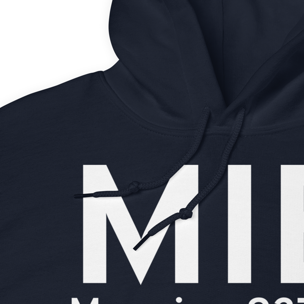 Muncie (KMIE) Airport Hoodie Sweatshirt 