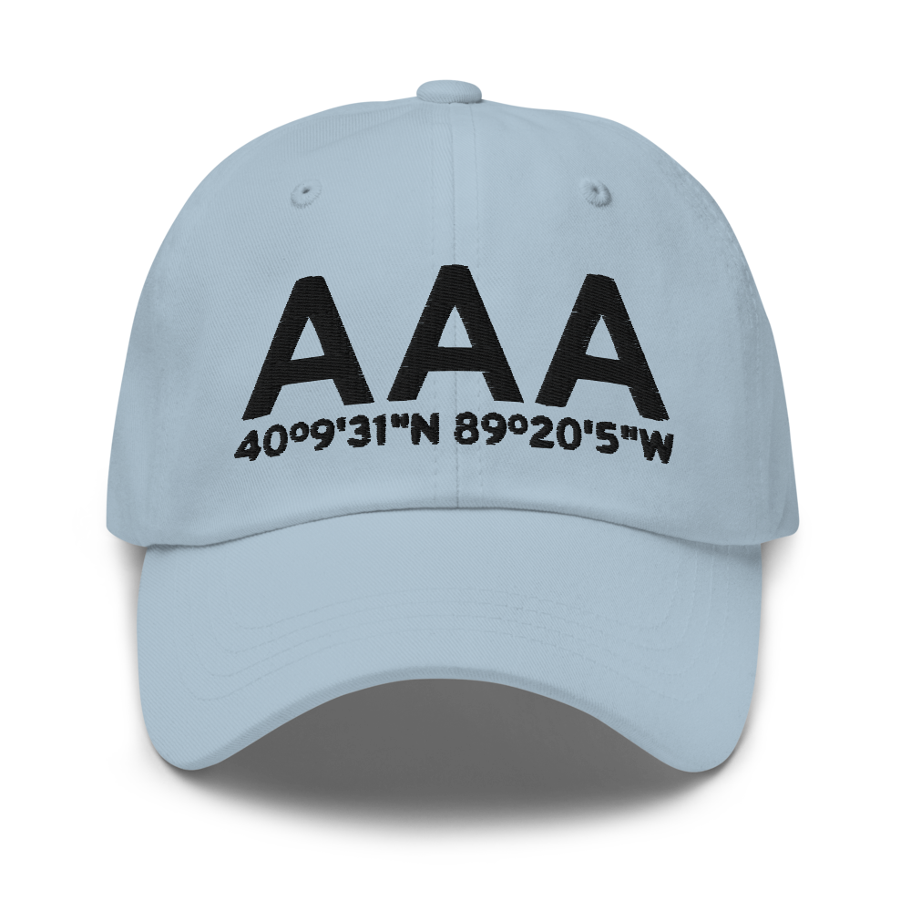 Lincoln (KAAA) Airport Hat 