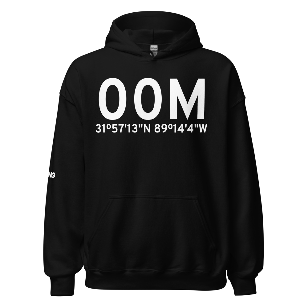 Bay Springs (K00M) Airport Hoodie Sweatshirt 