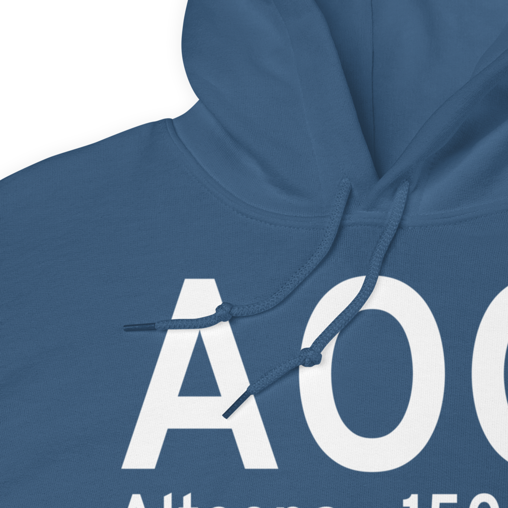Altoona (KAOO) Airport Hoodie Sweatshirt 