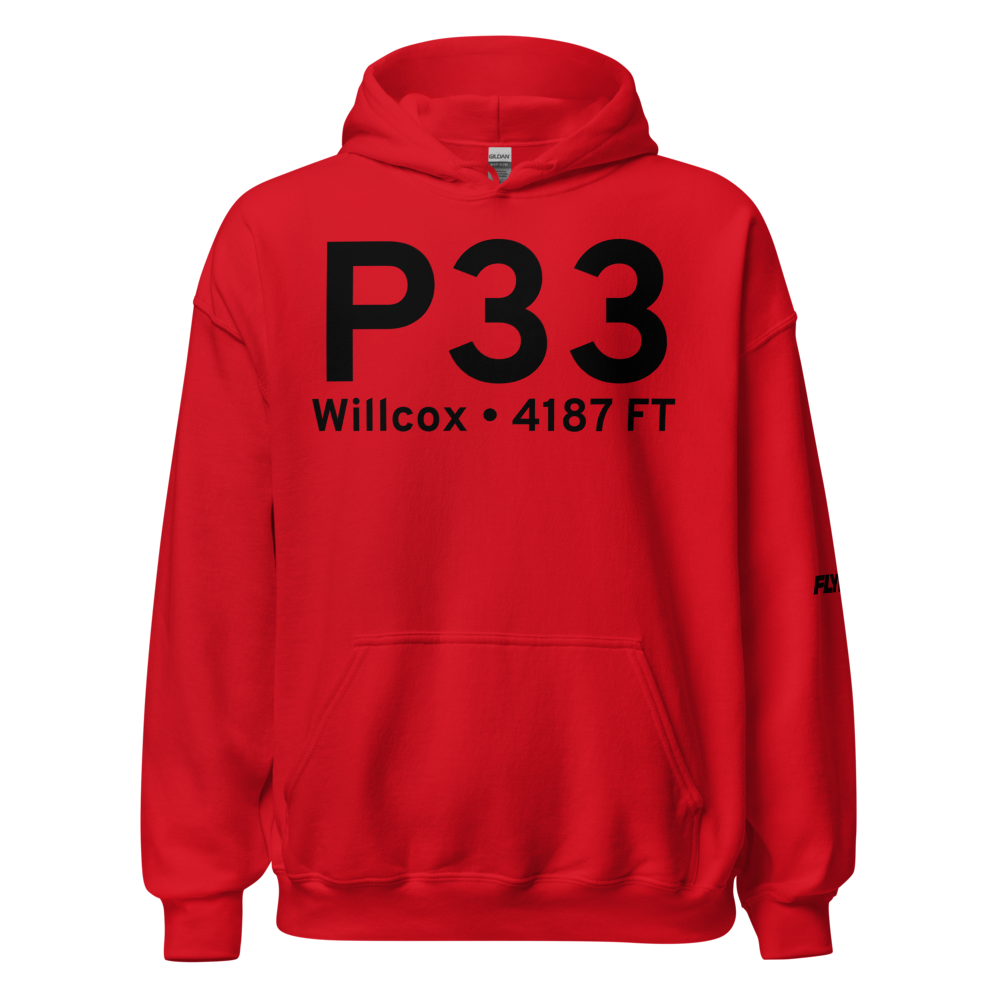 Willcox (KP33) Airport Hoodie Sweatshirt 
