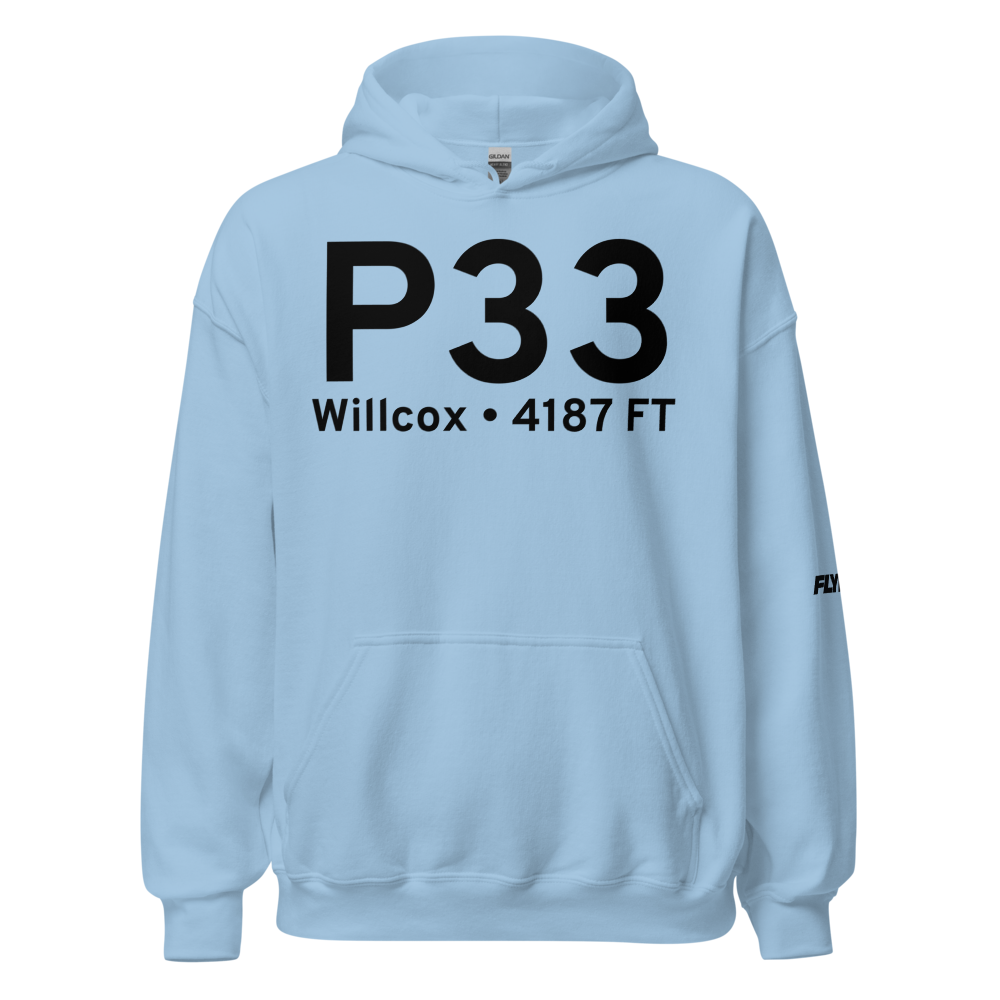 Willcox (KP33) Airport Hoodie Sweatshirt 