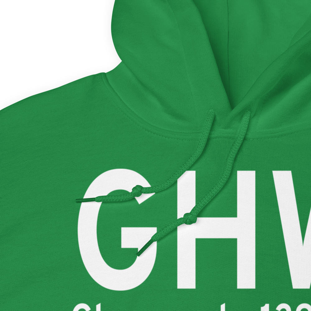 Glenwood (KGHW) Airport Hoodie Sweatshirt 