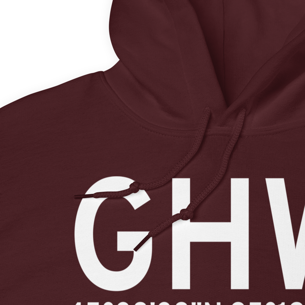 Glenwood (KGHW) Airport Hoodie Sweatshirt 