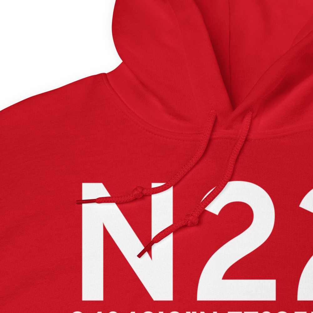 Jacksonville (N22) Airport Hoodie Sweatshirt 