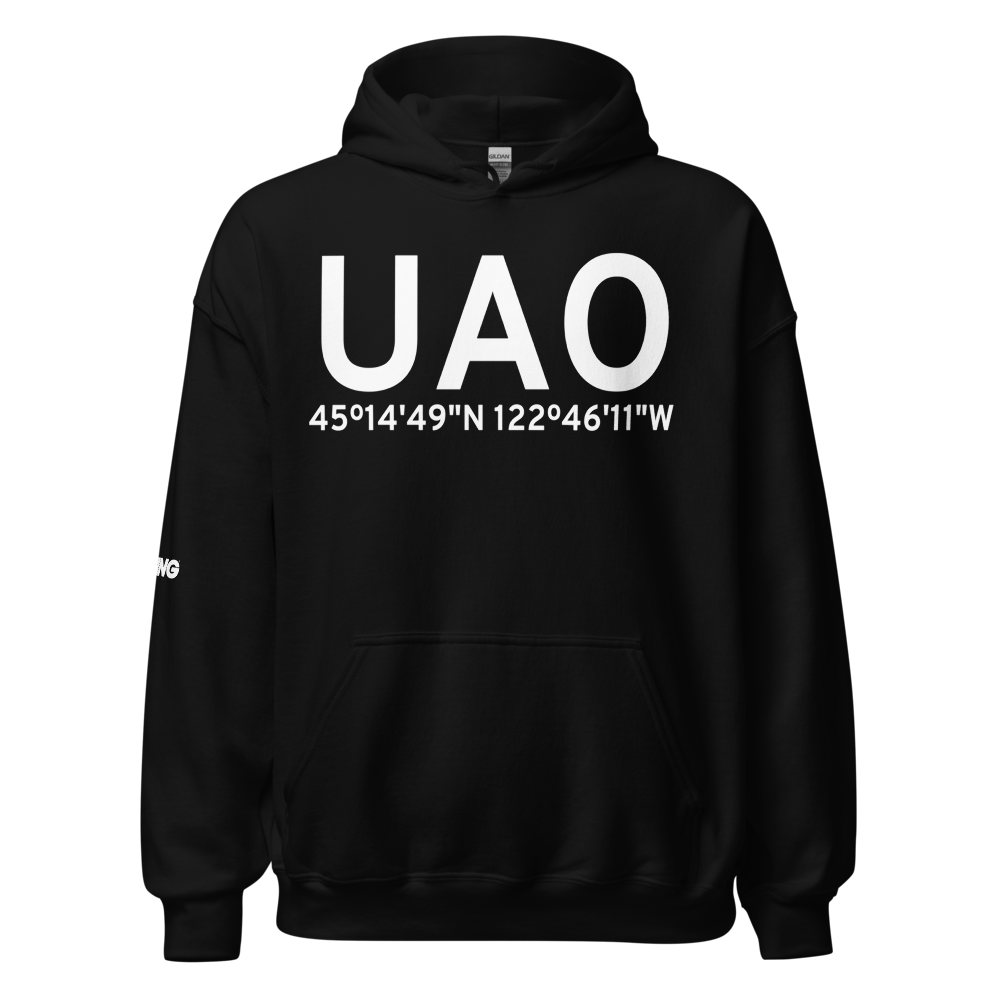 Aurora (KUAO) Airport Hoodie Sweatshirt 