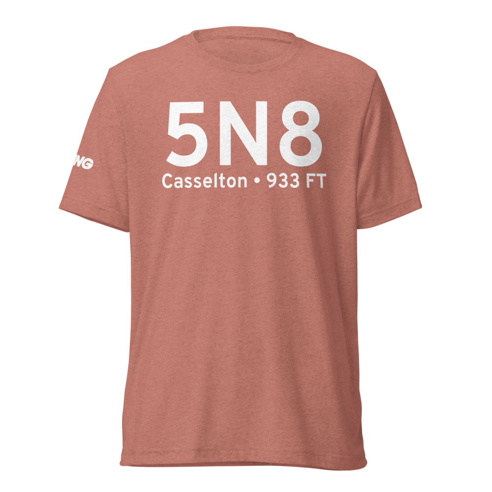 Casselton (K5N8) Airport Tri-blend T-Shirt 