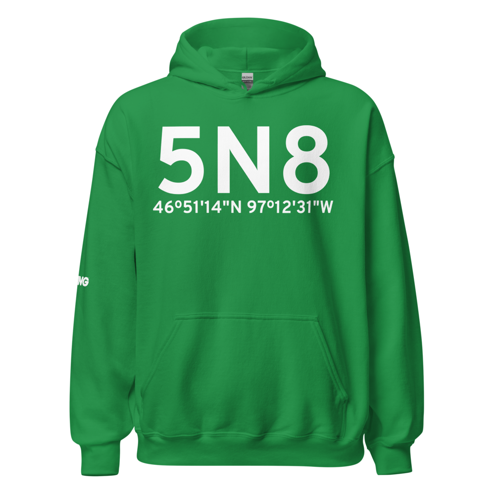 Casselton (K5N8) Airport Hoodie Sweatshirt 