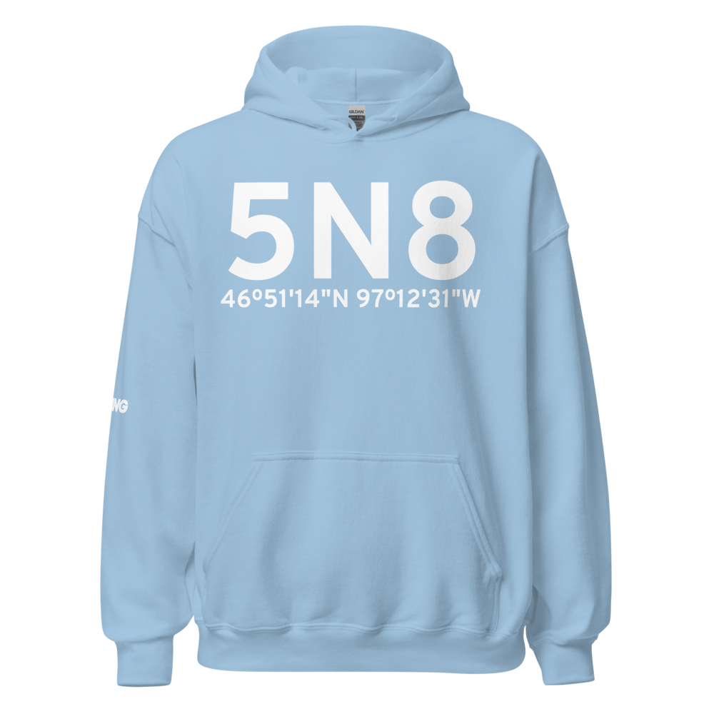Casselton (K5N8) Airport Hoodie Sweatshirt 
