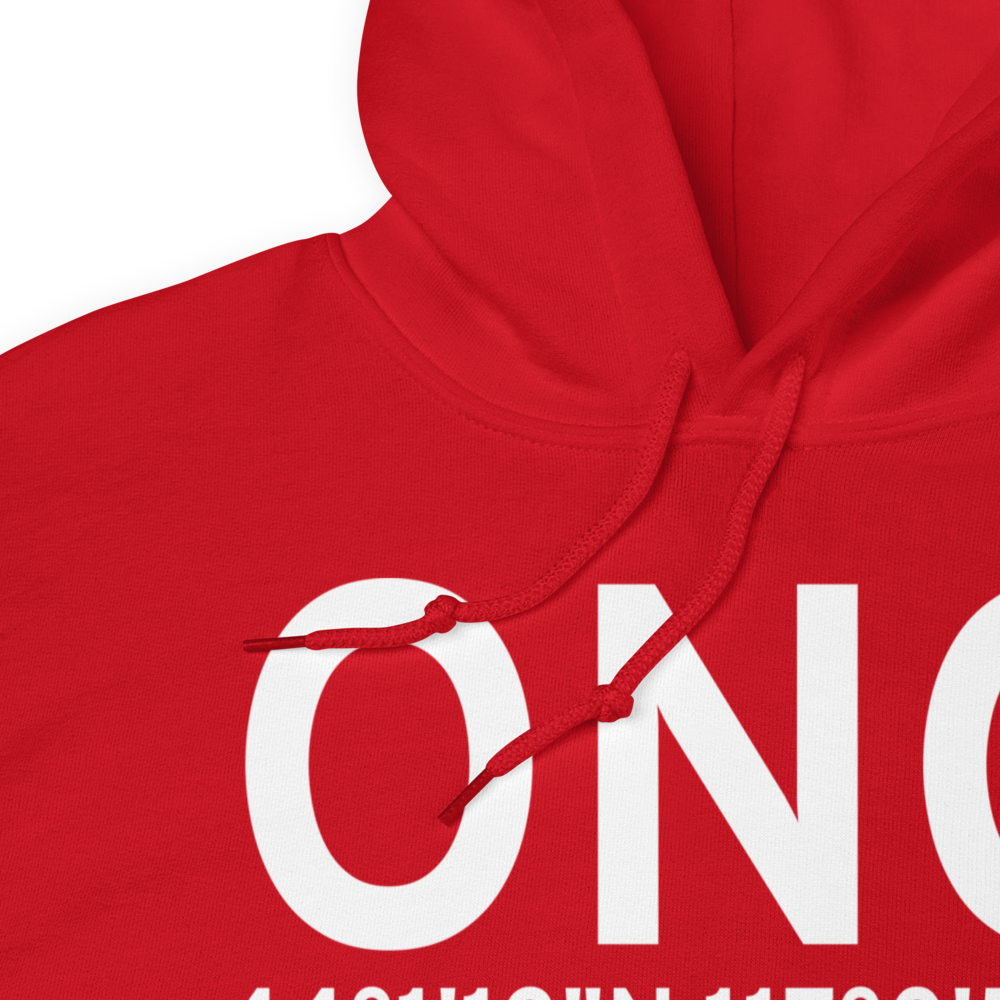 Ontario (KONO) Airport Hoodie Sweatshirt 
