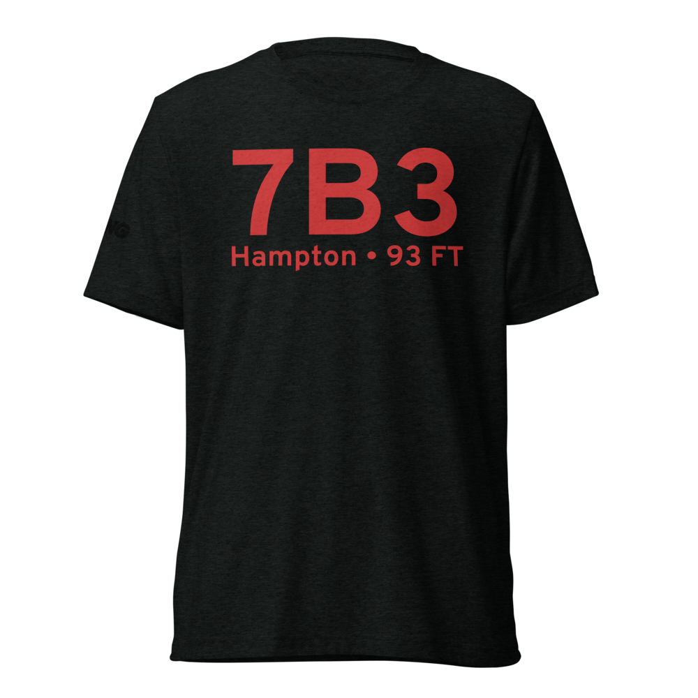 Hampton (7B3) Airport Tri-blend T-Shirt 