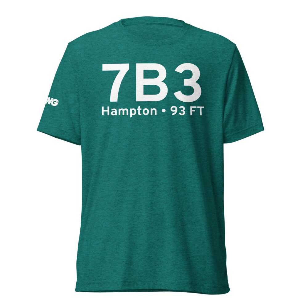 Hampton (7B3) Airport Tri-blend T-Shirt 