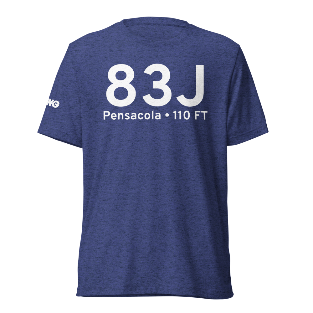 Pensacola (83J) Airport Tri-blend T-Shirt 