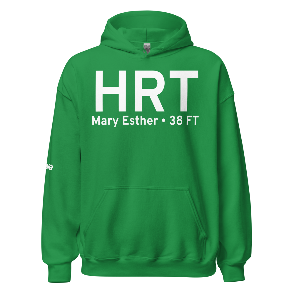 Mary Esther (KHRT) Airport Hoodie Sweatshirt 