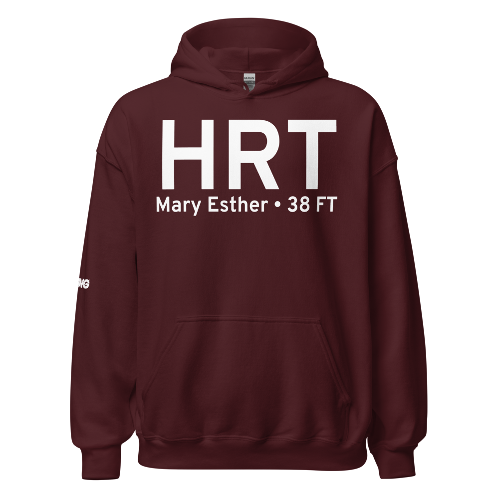 Mary Esther (KHRT) Airport Hoodie Sweatshirt 