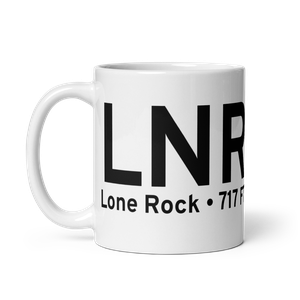 Lone Rock (KLNR) Airport Mug