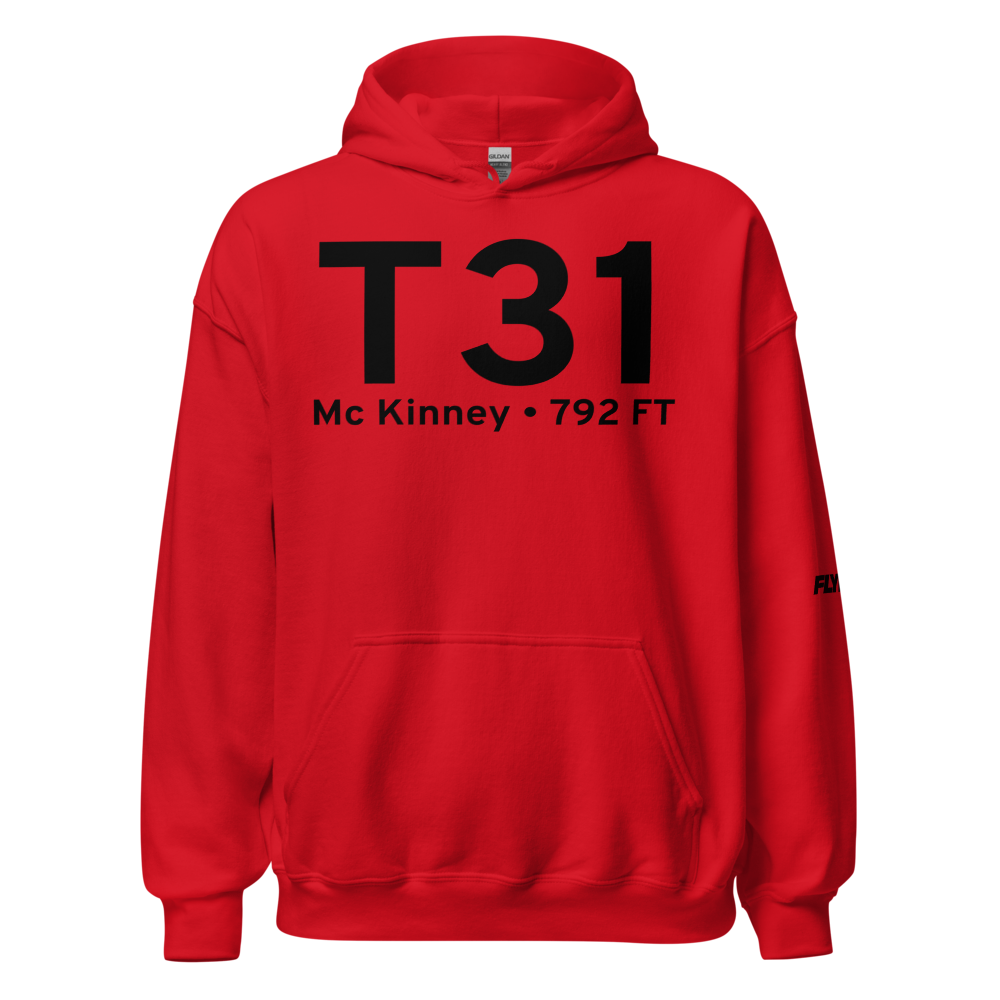 Mc Kinney (KT31) Airport Hoodie Sweatshirt 