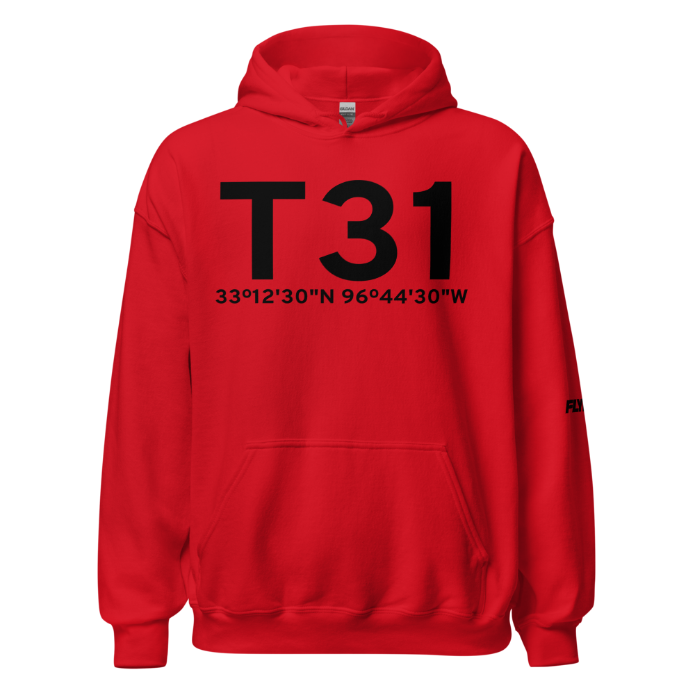 Mc Kinney (KT31) Airport Hoodie Sweatshirt 
