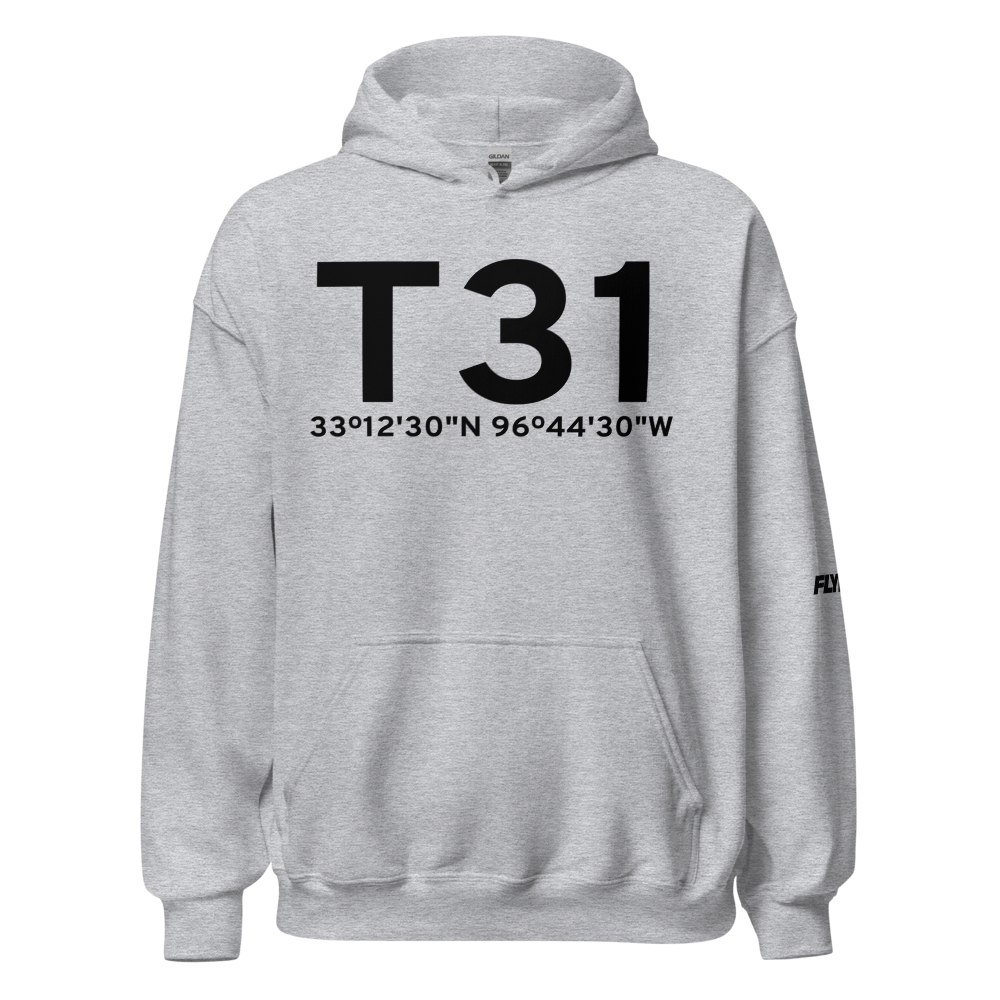 Mc Kinney (KT31) Airport Hoodie Sweatshirt 