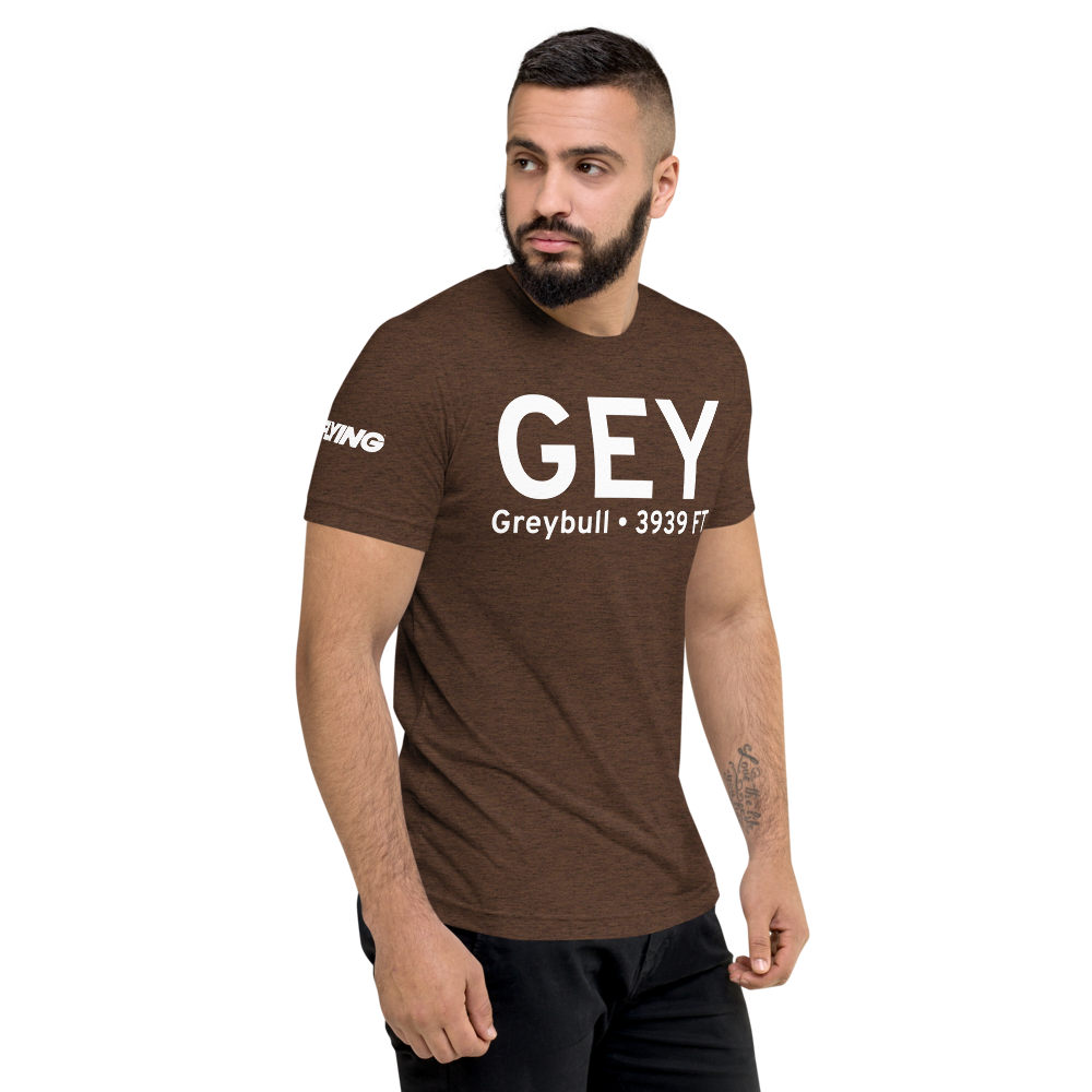 Greybull (KGEY) Airport Tri-blend T-Shirt 