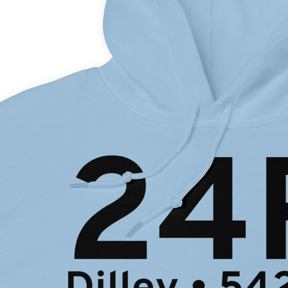 Dilley (K24R) Airport Hoodie Sweatshirt 