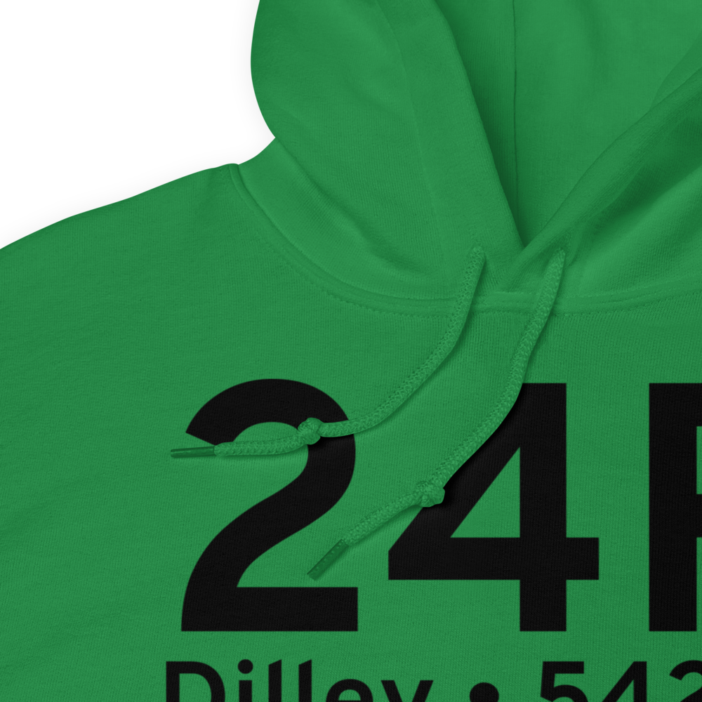 Dilley (K24R) Airport Hoodie Sweatshirt 
