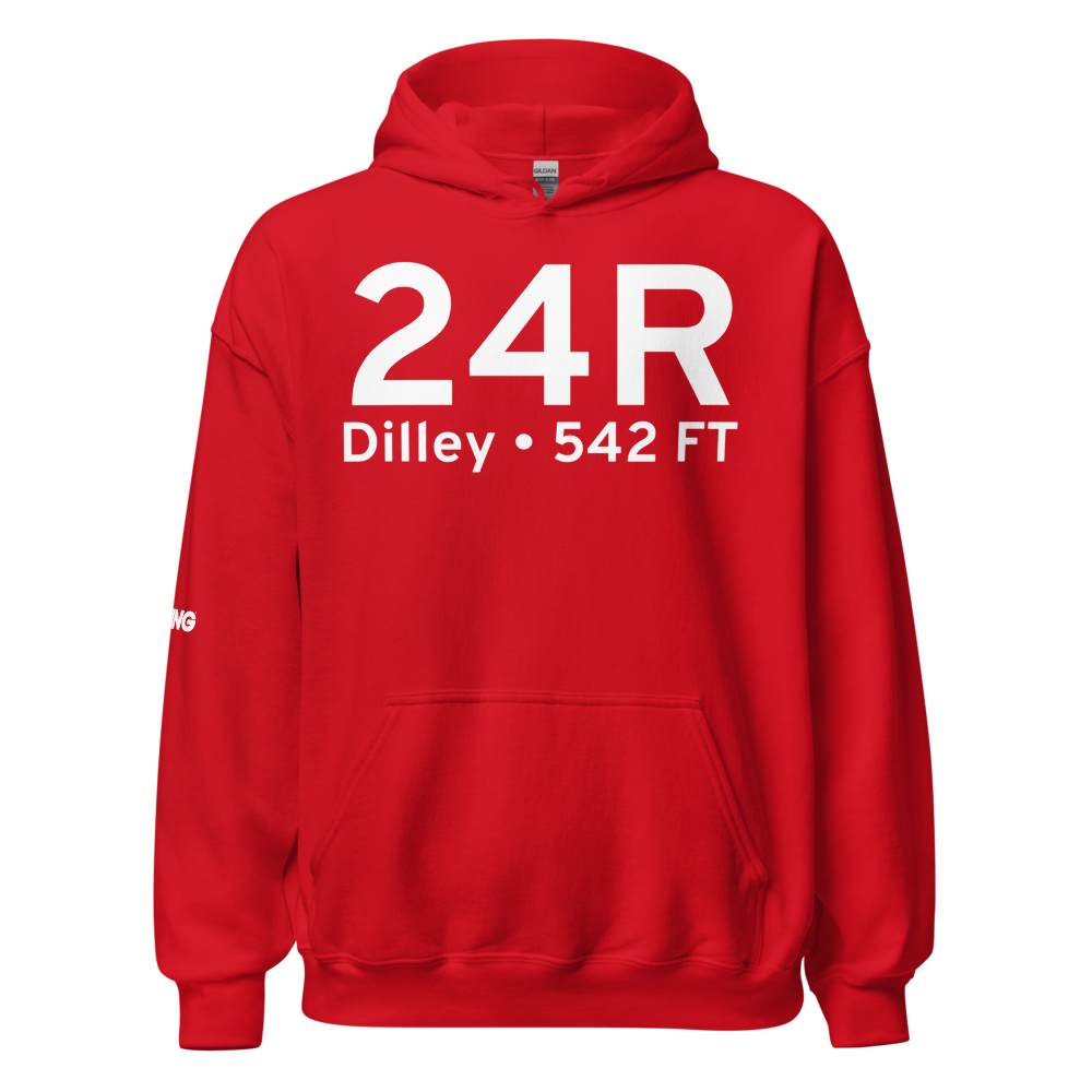Dilley (K24R) Airport Hoodie Sweatshirt 