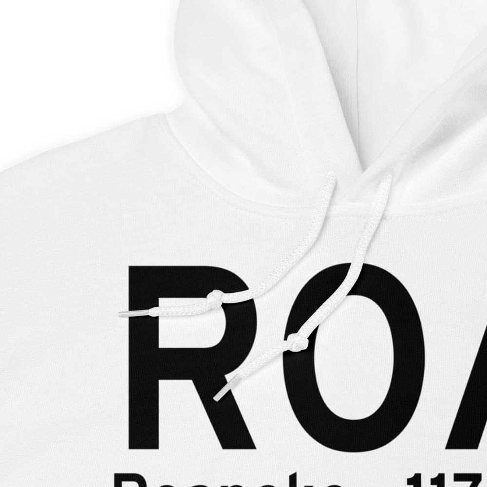 Roanoke (KROA) Airport Hoodie Sweatshirt 