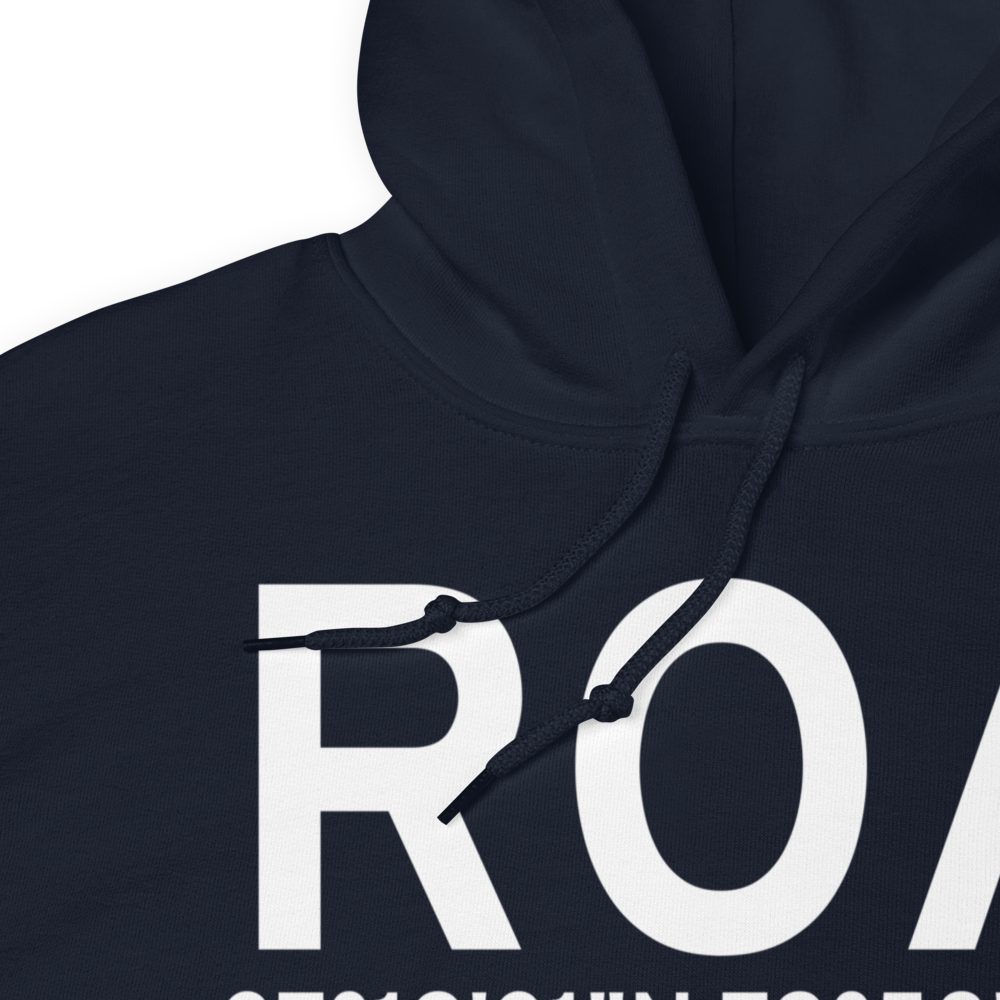 Roanoke (KROA) Airport Hoodie Sweatshirt 