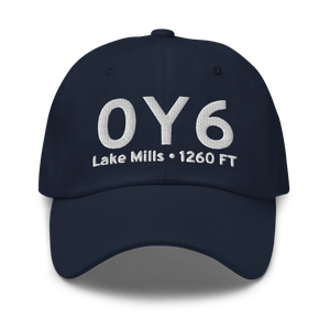 Lake Mills (0Y6) Airport Hat