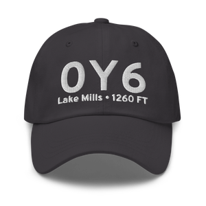 Lake Mills (0Y6) Airport Hat