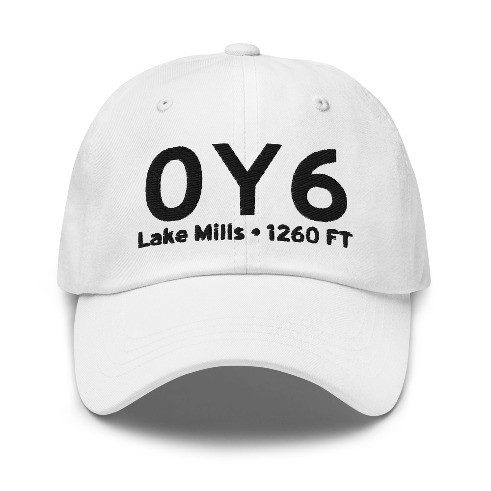 Lake Mills (0Y6) Airport Hat 