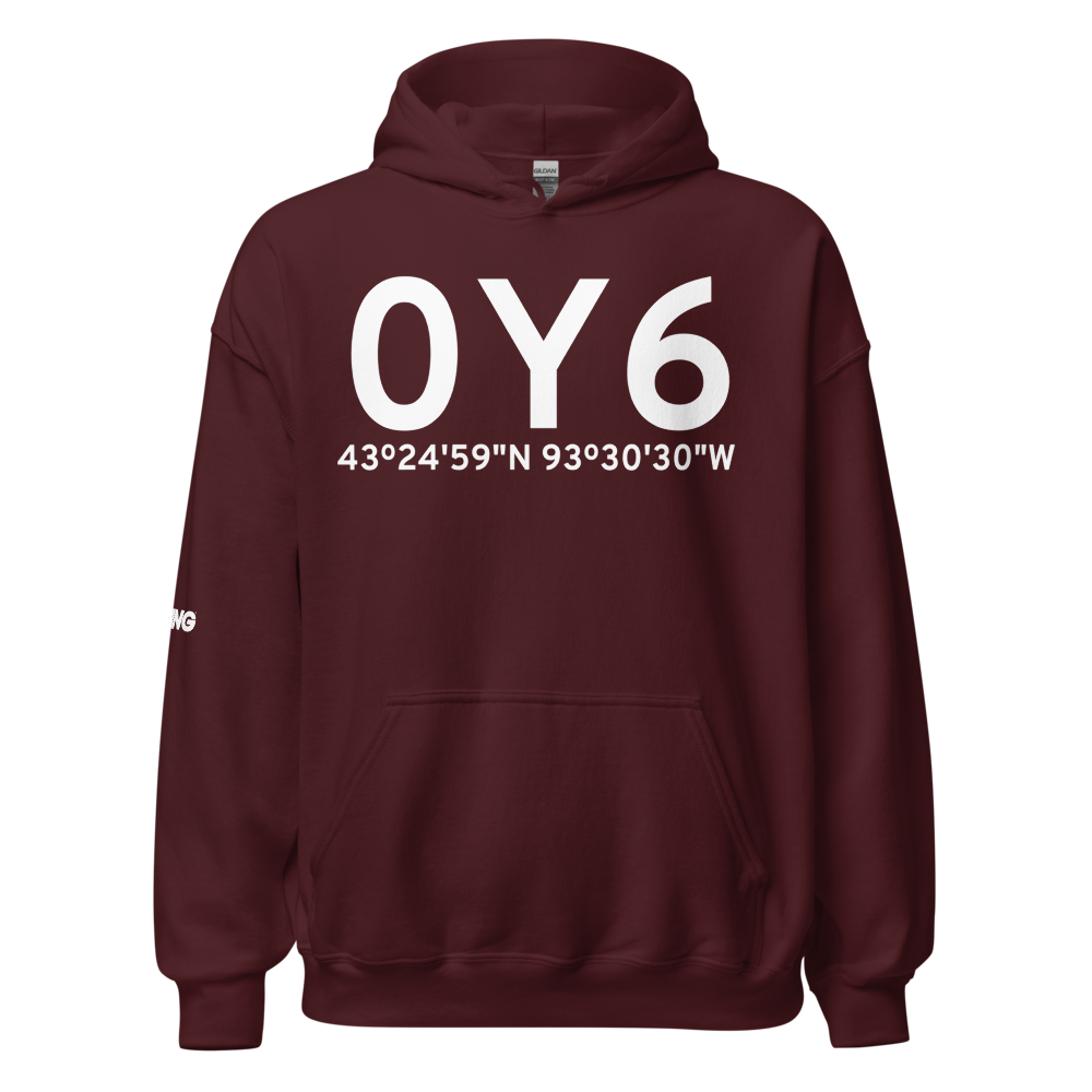 Lake Mills (0Y6) Airport Hoodie Sweatshirt 