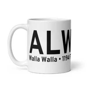 Walla Walla (KALW) Airport Mug