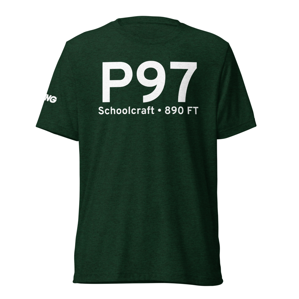 Schoolcraft (P97) Airport Tri-blend T-Shirt 