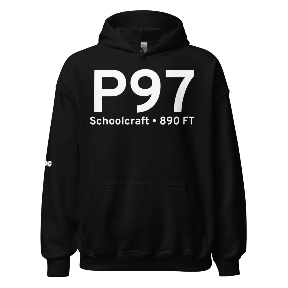 Schoolcraft (P97) Airport Hoodie Sweatshirt 