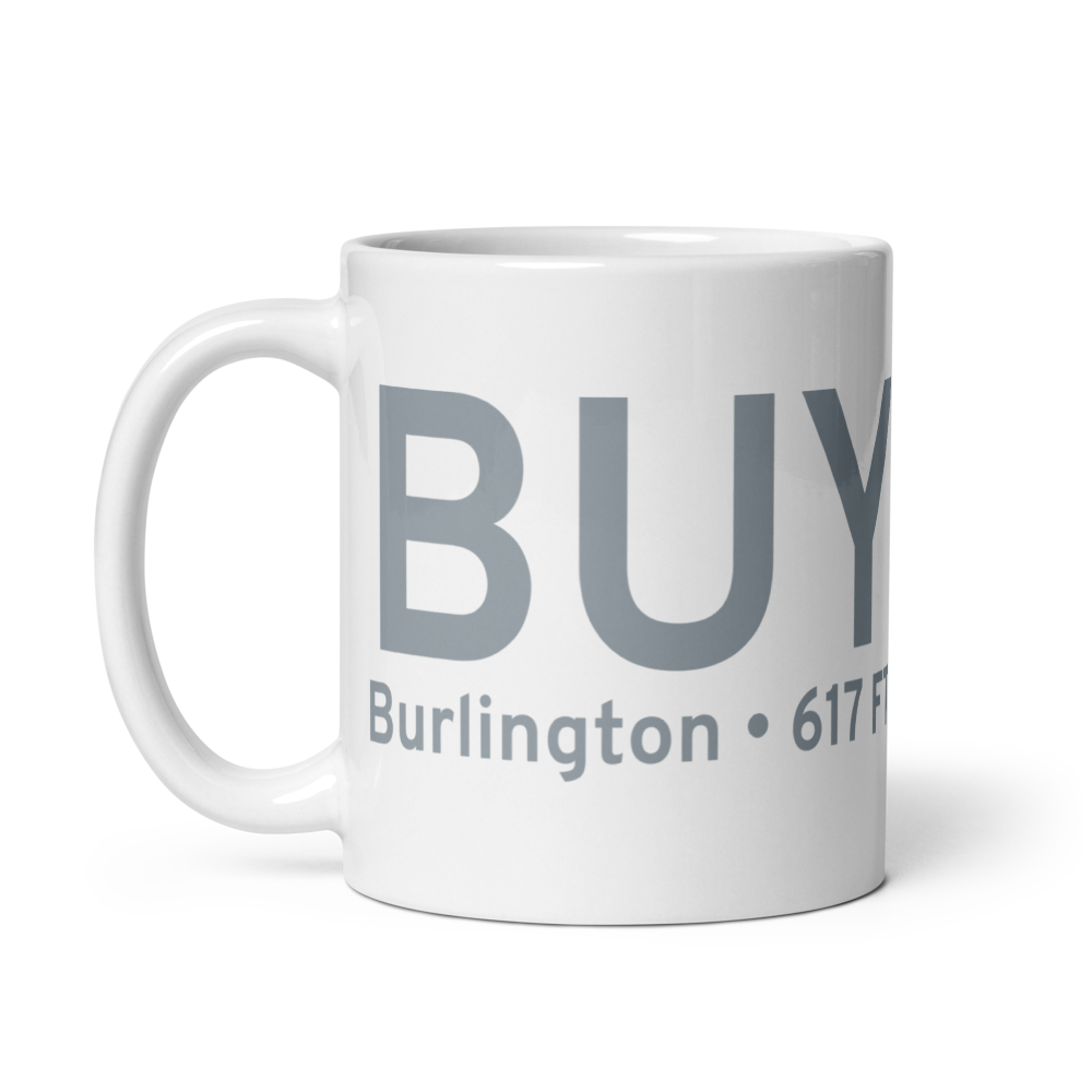 Burlington (KBUY) Airport Mug 