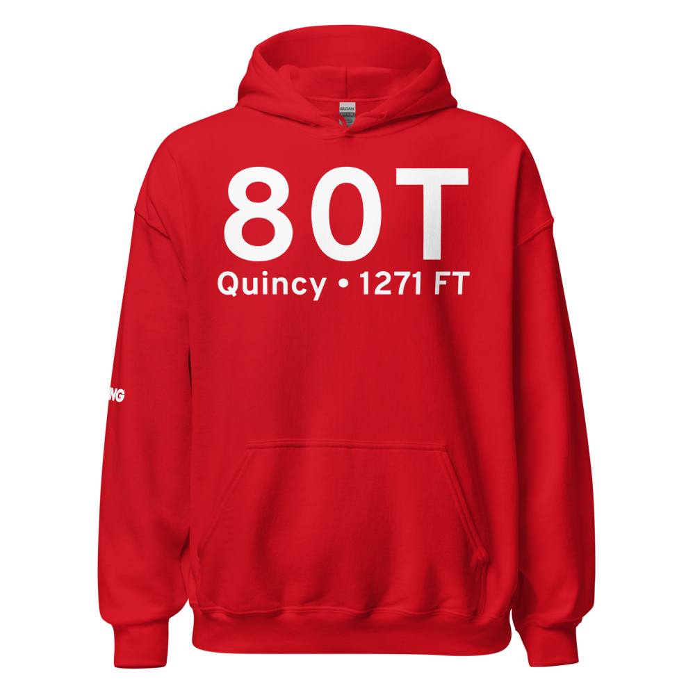 Quincy (K80T) Airport Hoodie Sweatshirt 