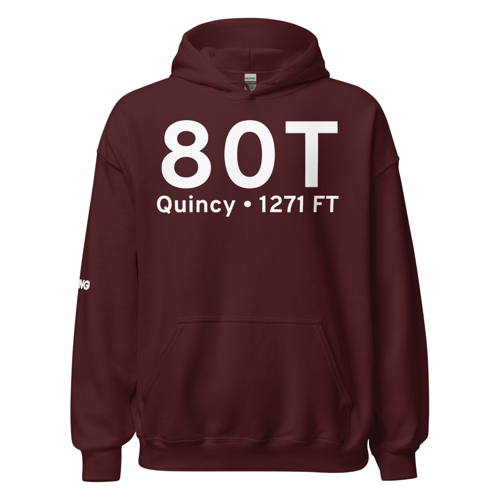 Quincy (K80T) Airport Hoodie Sweatshirt 