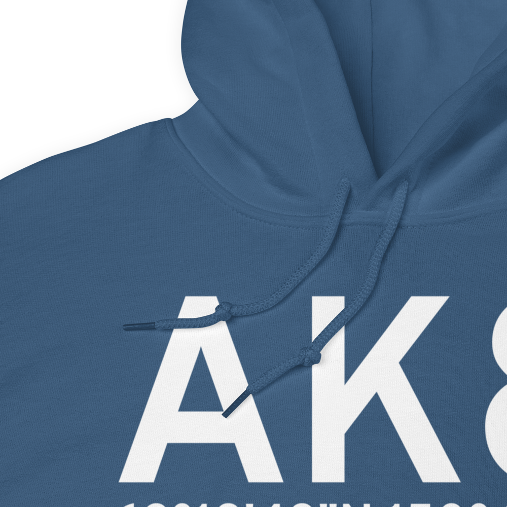 Talkeetna (AK8) Airport Hoodie Sweatshirt 