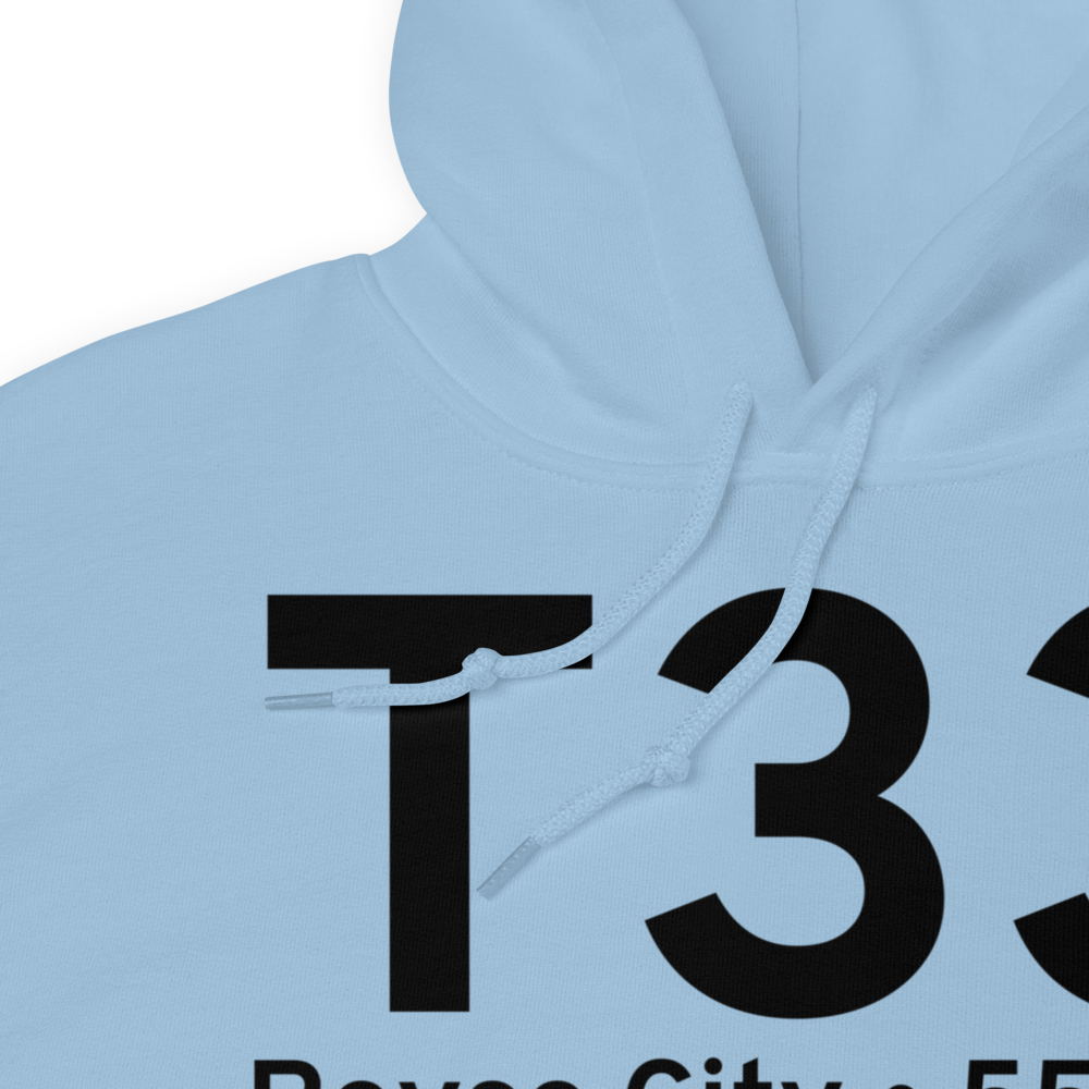 Royse City (T33) Airport Hoodie Sweatshirt 