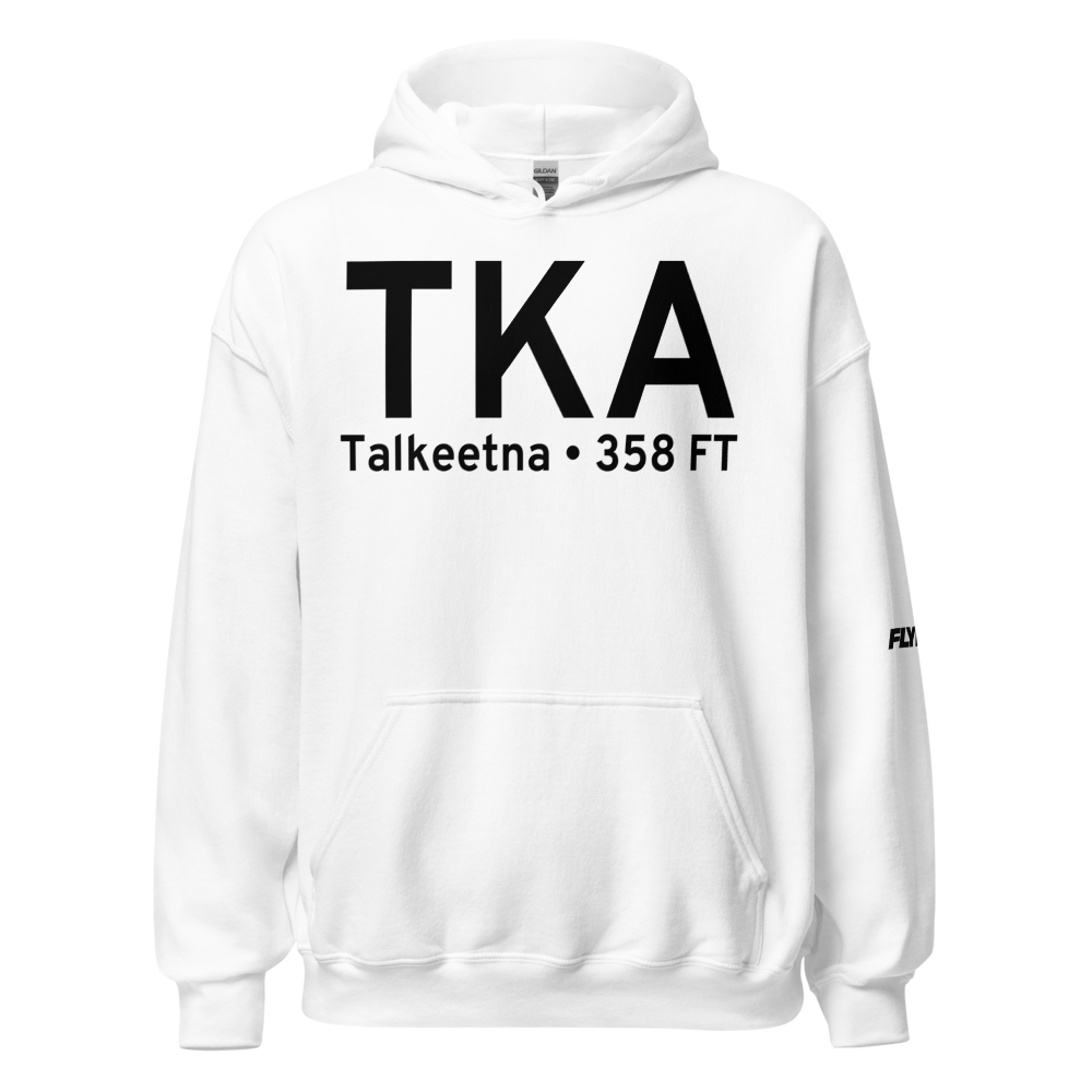 Talkeetna (PATK) Airport Hoodie Sweatshirt 