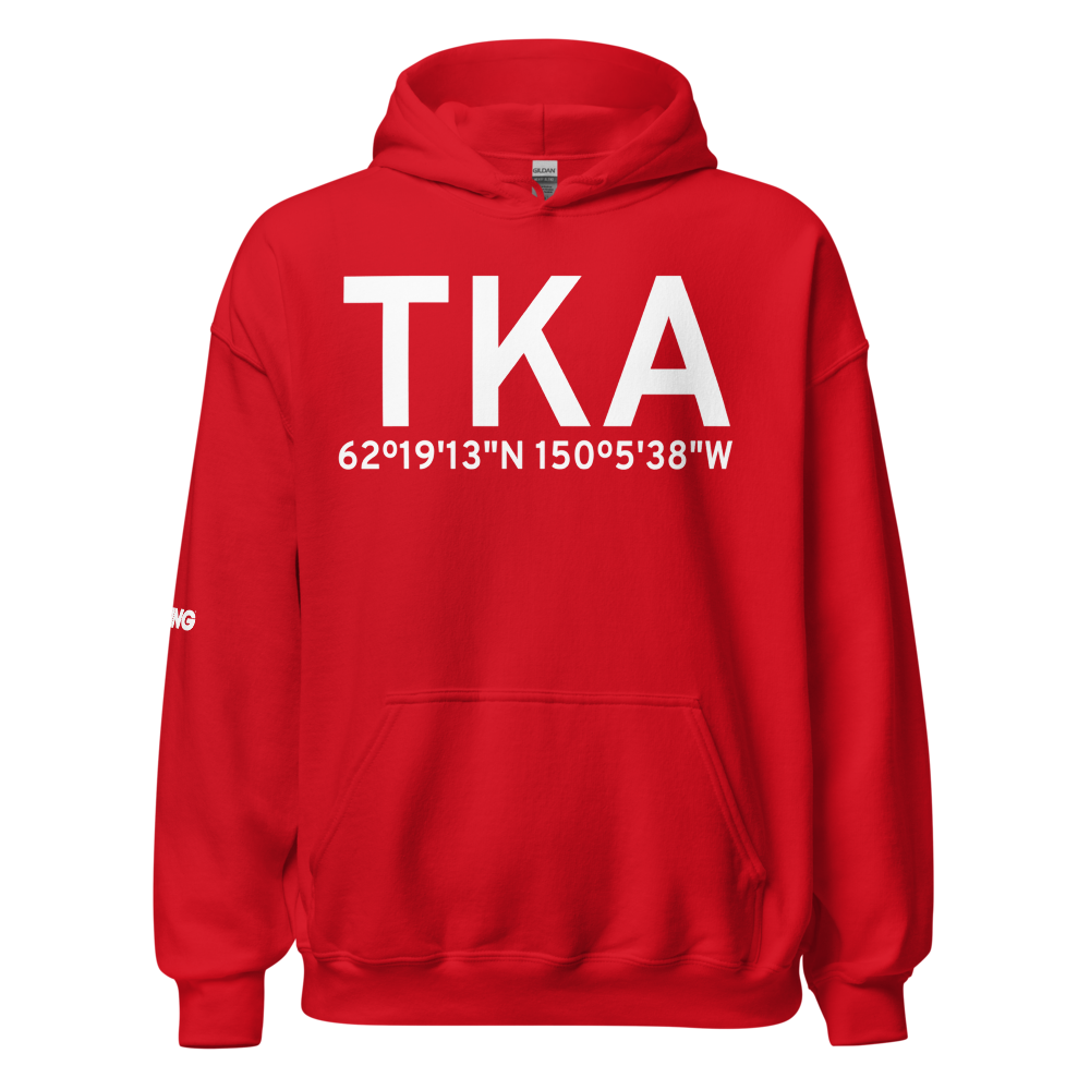 Talkeetna (PATK) Airport Hoodie Sweatshirt 