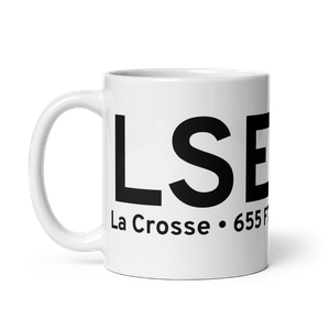 La Crosse (KLSE) Airport Mug