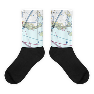 Icy Bay Airport (ICY) VFR Sectional Socks