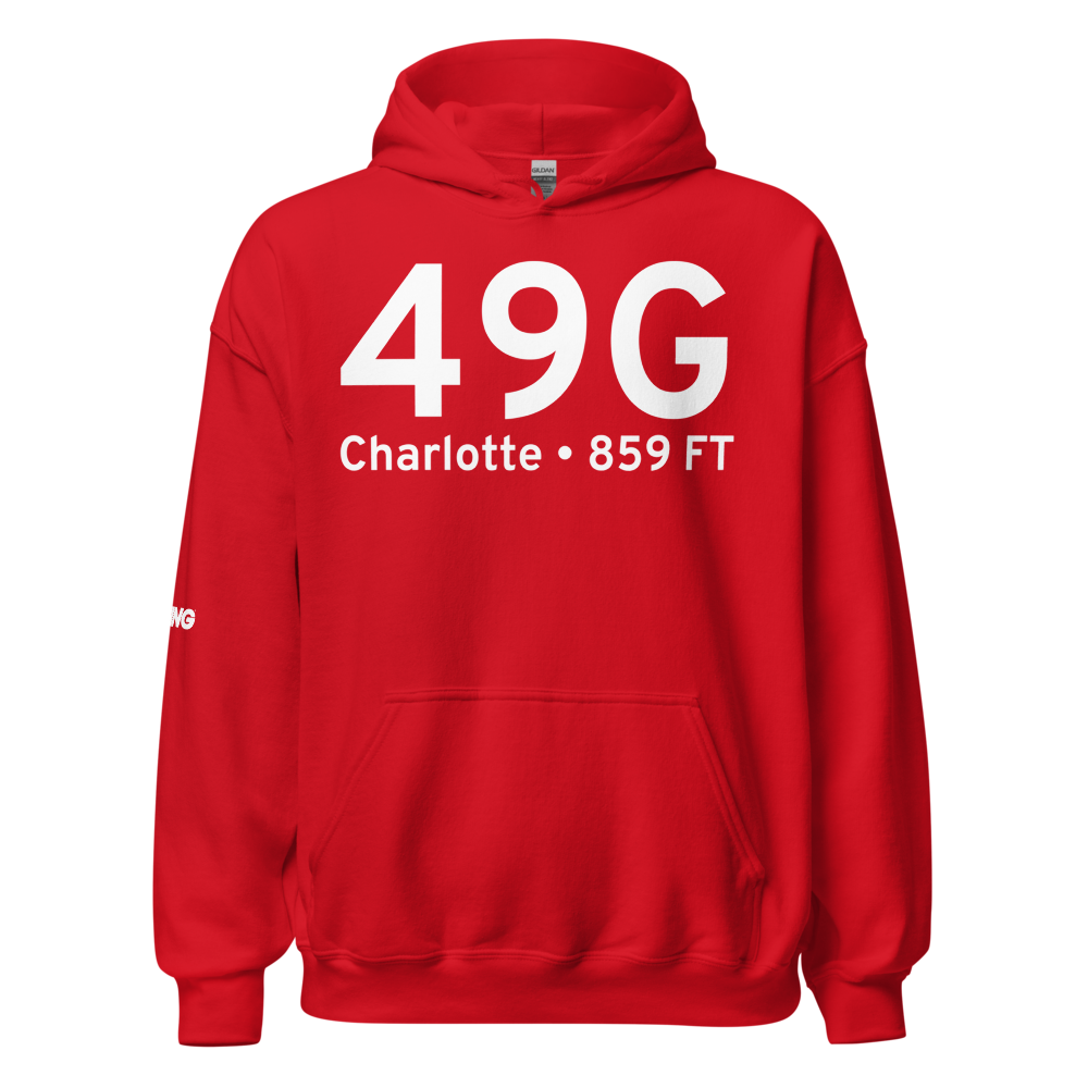 Charlotte (49G) Airport Hoodie Sweatshirt 