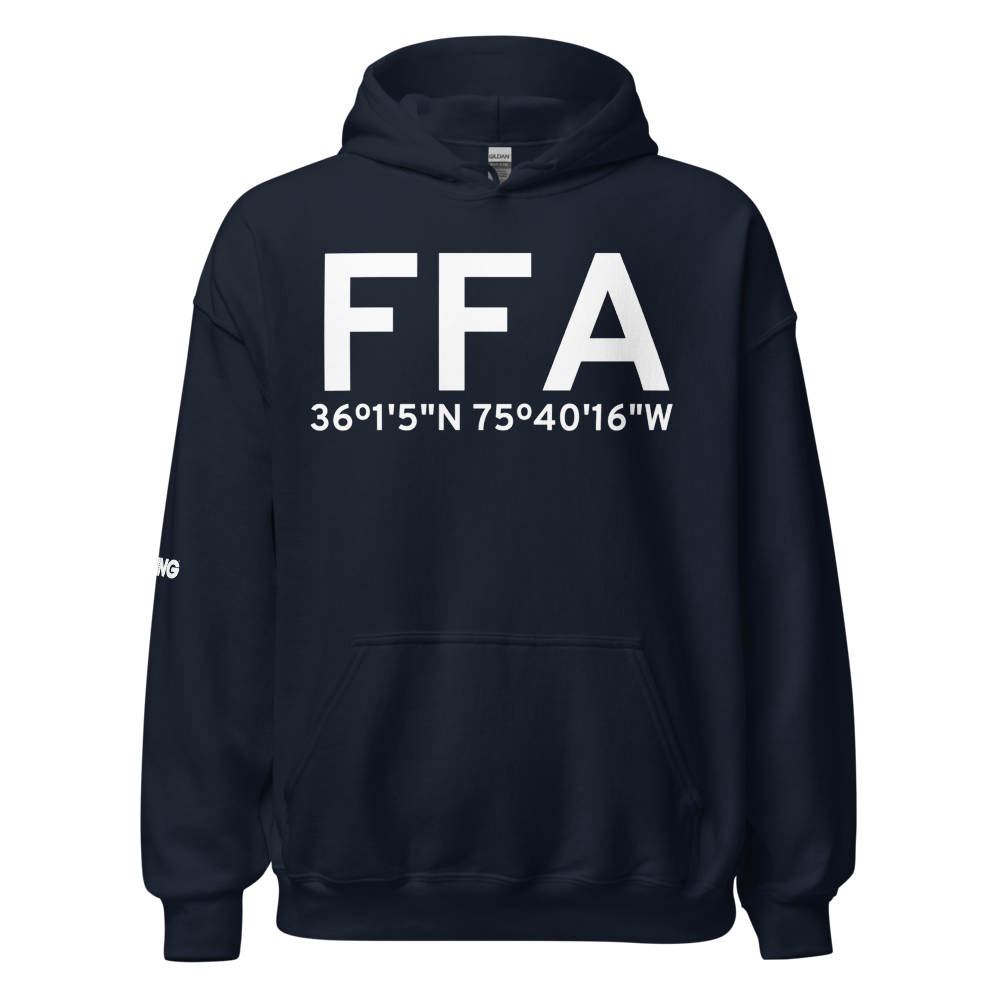 Kill Devil Hills (KFFA) Airport Hoodie Sweatshirt 