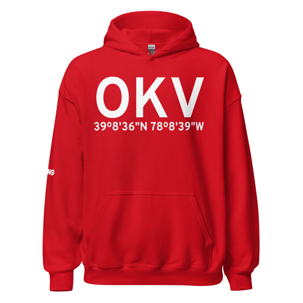 Winchester (KOKV) Airport Hoodie Sweatshirt 