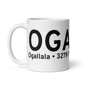 Ogallala (KOGA) Airport Mug