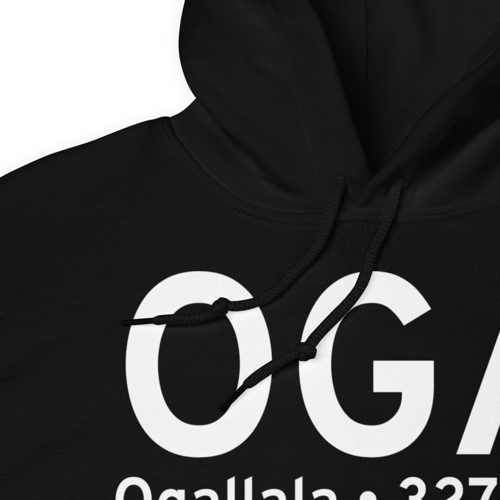 Ogallala (KOGA) Airport Hoodie Sweatshirt 